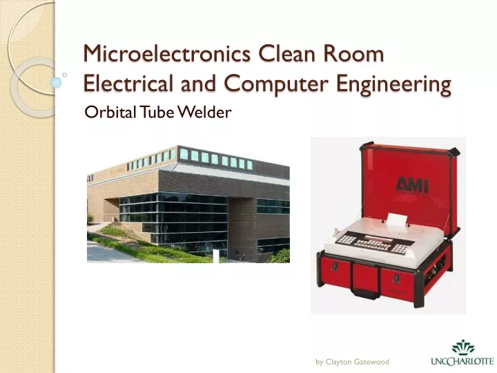 microelectronics clean room electrical and computer engineering