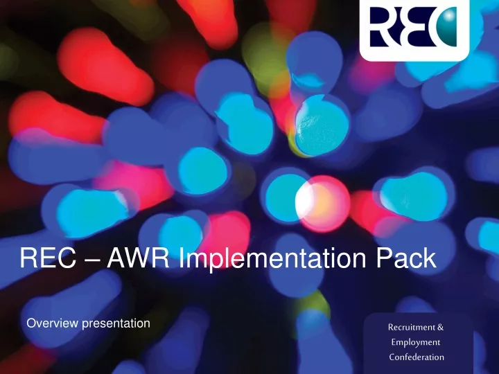 rec awr implementation pack