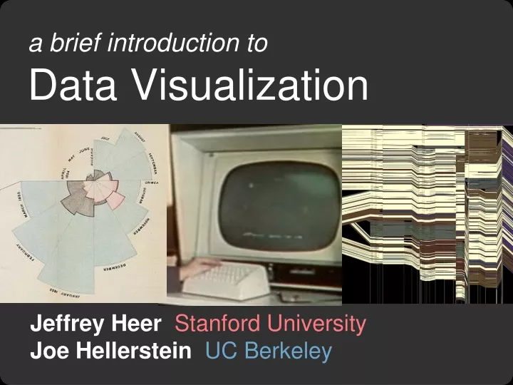 a brief introduction to data visualization