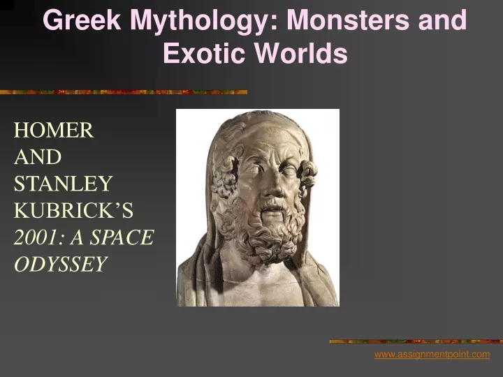 greek mythology monsters and exotic worlds