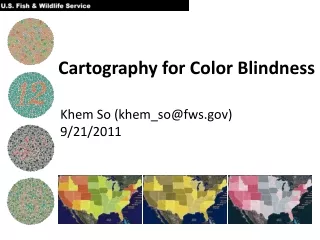 Cartography for Color Blindness