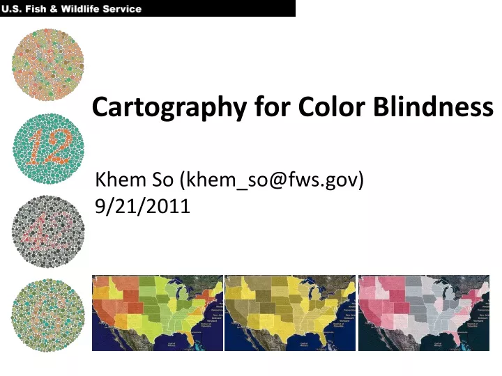 cartography for color blindness