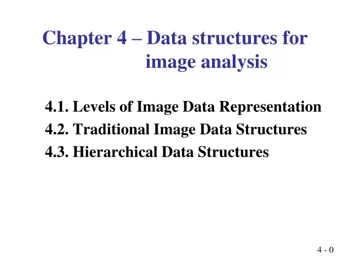 chapter 4 data structures for image analysis