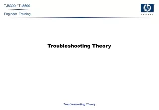 Troubleshooting Theory
