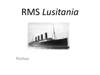 RMS  Lusitania