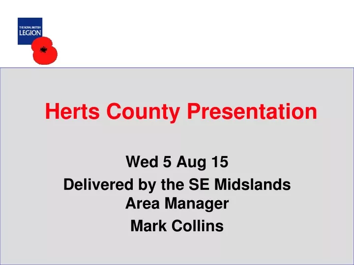 herts county presentation