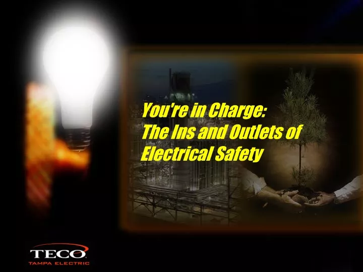 you re in charge the ins and outlets of electrical safety