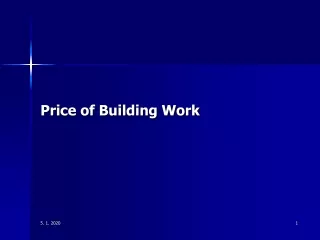 Price of Building Work