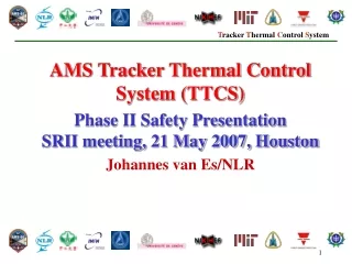 AMS Tracker Thermal Control System (TTCS)