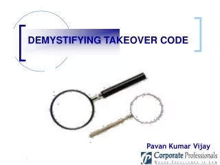DEMYSTIFYING TAKEOVER CODE