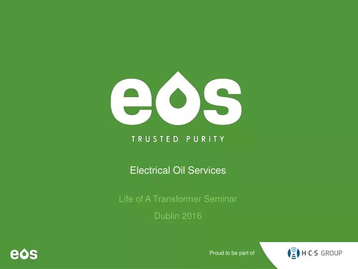 electrical oil services life of a transformer