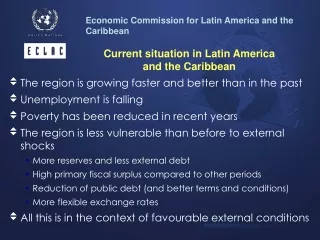 Economic Commission for Latin America and the Caribbean