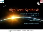 High-Level Synthesis: A Key Evolution in Design Automation - slide 1
