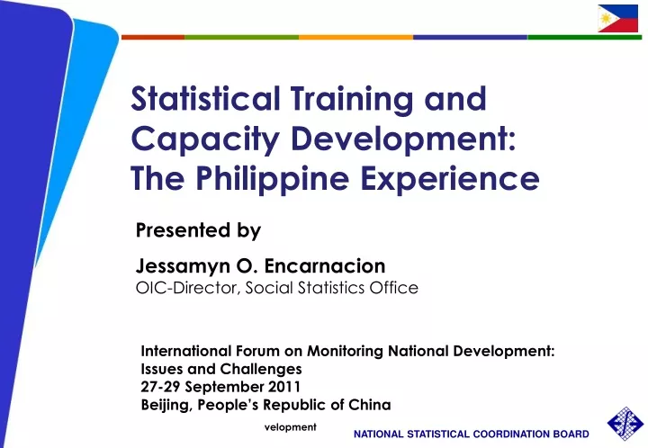 statistical training and capacity development