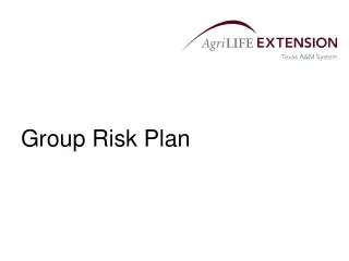 Group Risk Plan