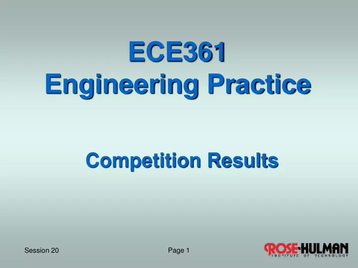 ece361 engineering practice