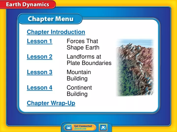 chapter menu