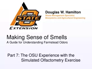 Making Sense of Smells A Guide for Understanding Farmstead Odors