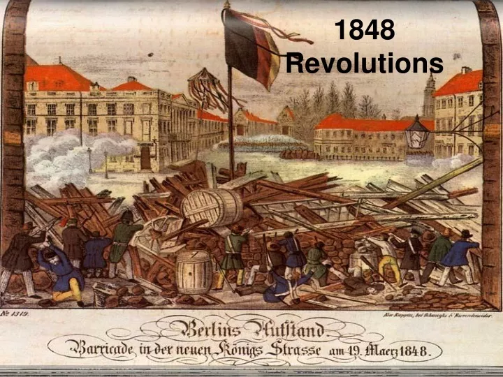 1848 revolutions