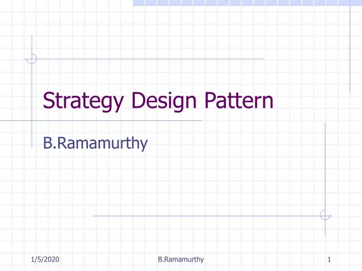 strategy design pattern