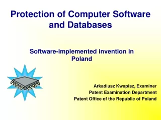 Protection of Computer Software and Databases