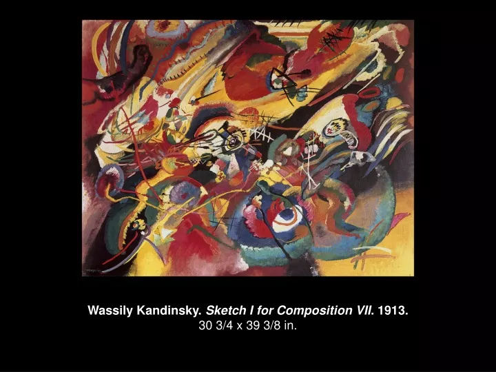 wassily kandinsky sketch i for composition
