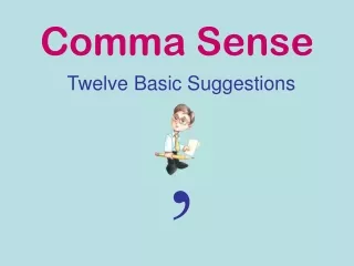 Comma Sense