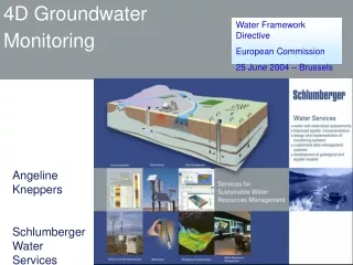 4D Groundwater Monitoring