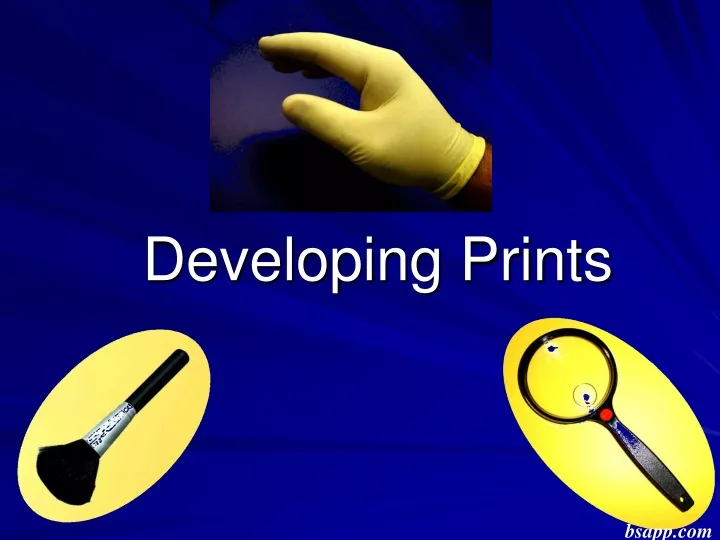 developing prints