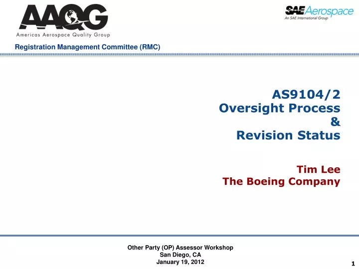 as9104 2 oversight process revision status