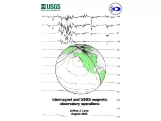 Intermagnet and USGS magnetic observatory operations