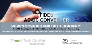 Disruptive Innovation to smart home IoT sustainability