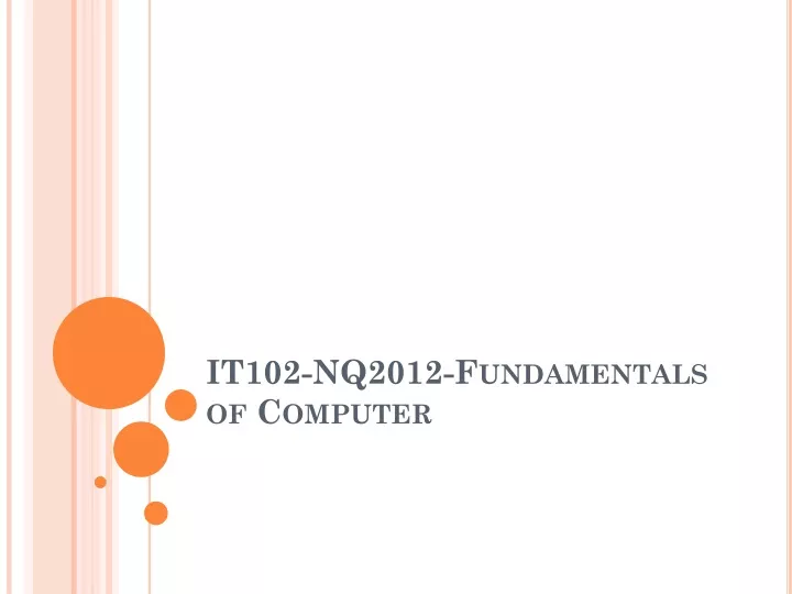 it102 nq2012 fundamentals of computer