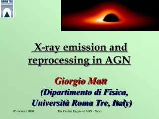 X-ray emission and reprocessing in AGN