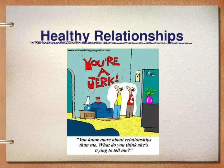 healthy relationships