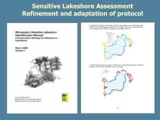 Sensitive Lakeshore Assessment    Refinement and adaptation of protocol