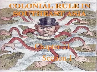 Colonial Rule In  Southeast Asia