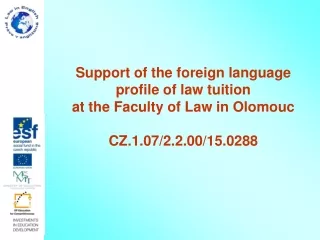 Support of the foreign language