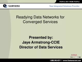 readying data networks for converged services