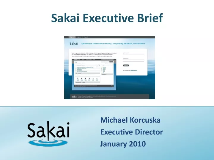 sakai executive brief