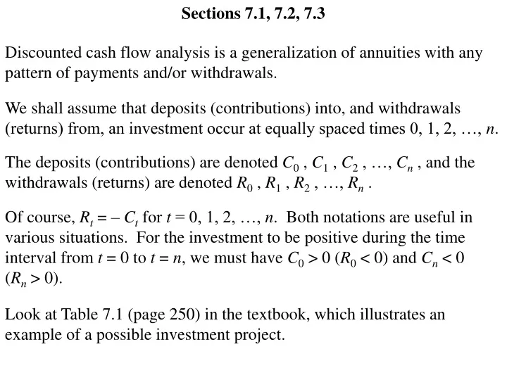 sections 7 1 7 2 7 3