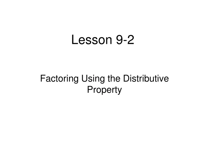 lesson 9 2