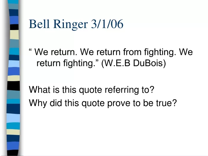 bell ringer 3 1 06