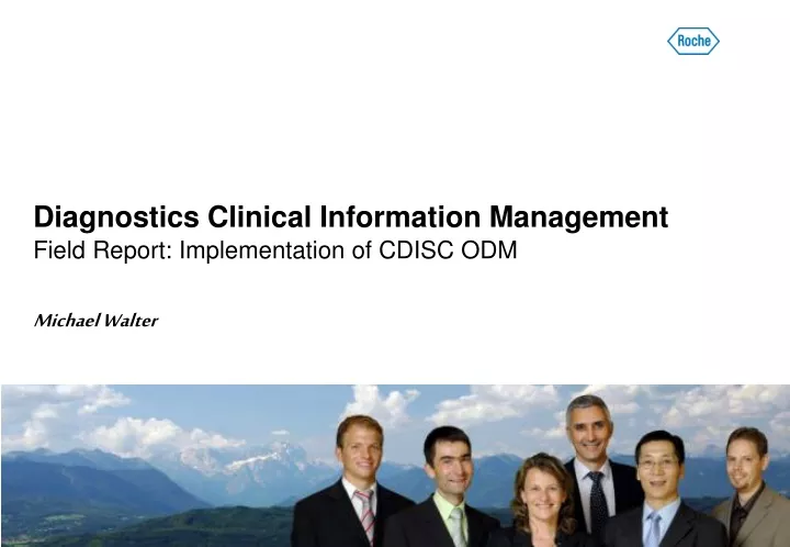diagnostics clinical information management