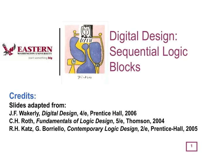 digital design sequential logic blocks