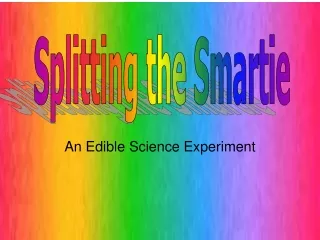 An Edible Science Experiment