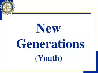 New Generations (Youth)