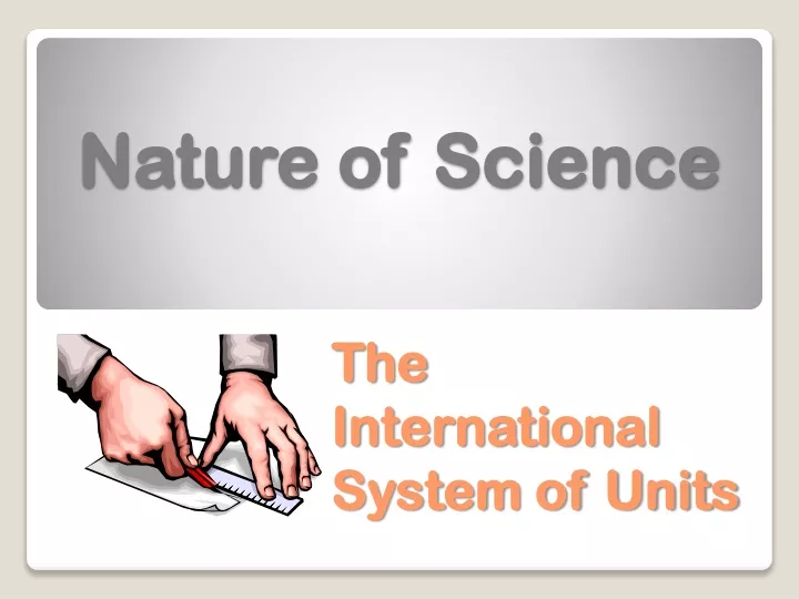 nature of science