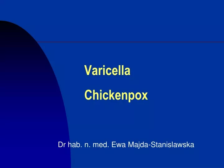 varicella chickenpox