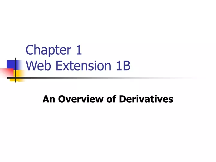 chapter 1 web extension 1b